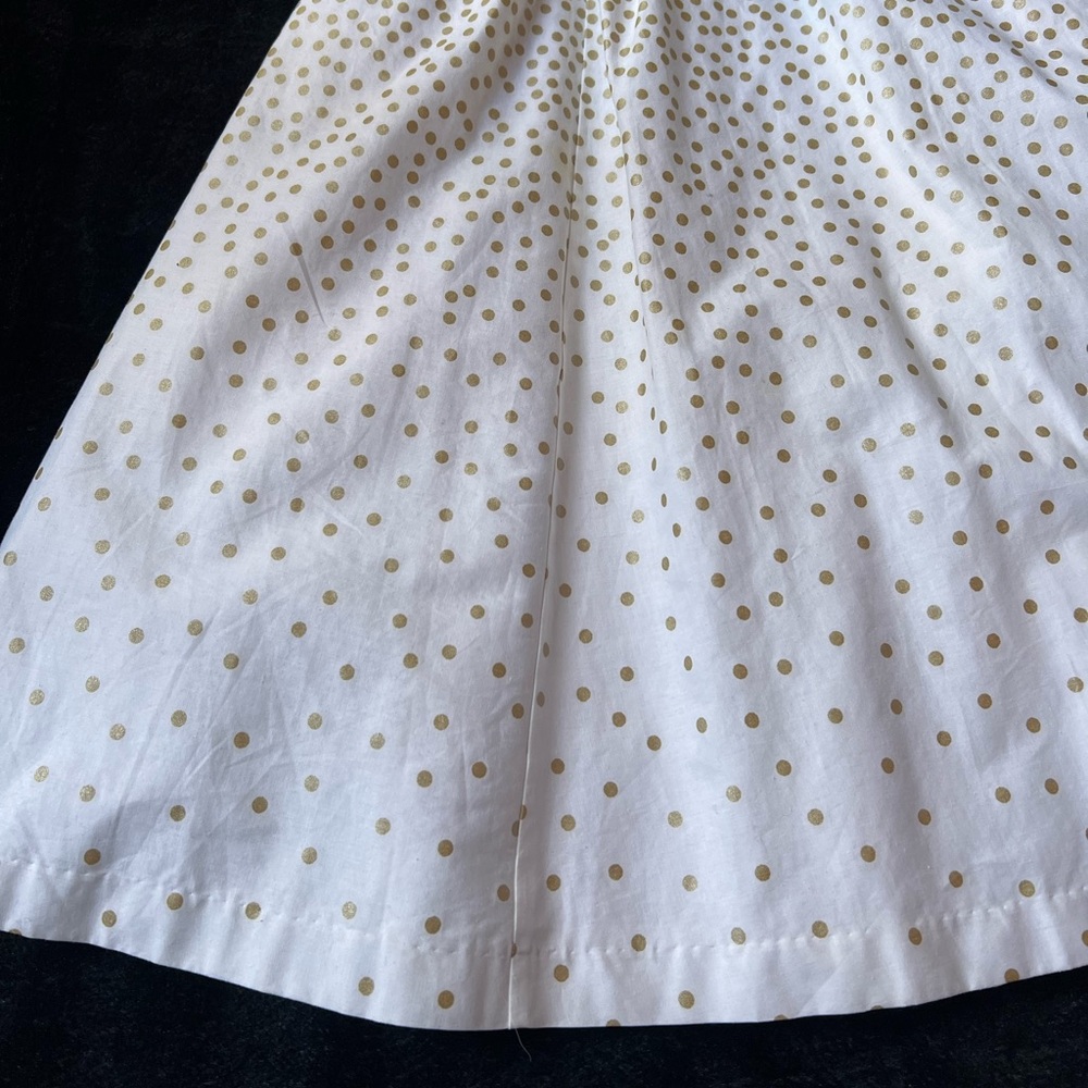Modcloth Spellbinding Ability Gold Dots Dress, Si… - image 5